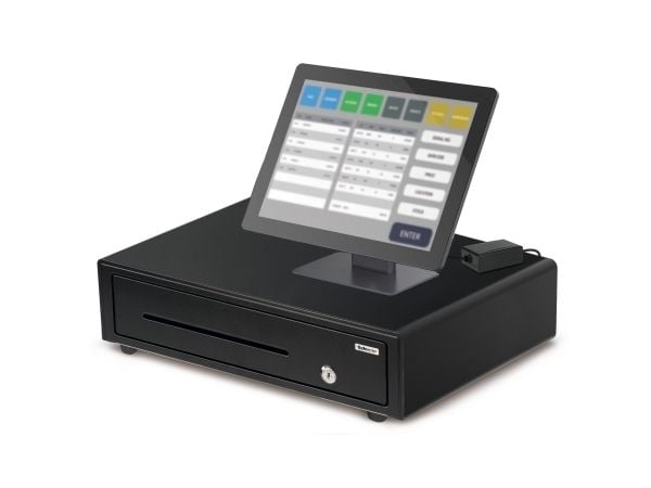 Safescan USB-käteislaatikon avaaja "UC-100", musta yhdistää käteislaatikon tietokoneeseen tai kassajärjestelmään, - 1 kpl (125-0578)