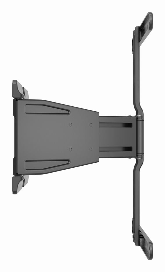 Gembird WM-90ST-02, 100 x 200 mm, 600 x 400 mm, 3 - -15°, 30 - 30°, Terästä, musta