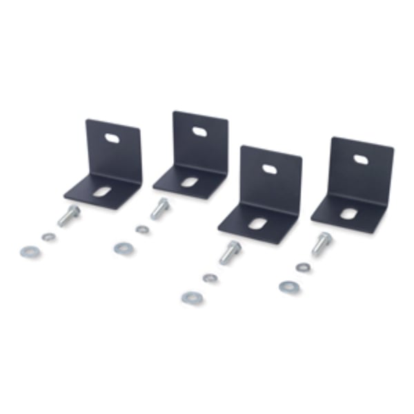 APC Bolt Down Kit - Rack-boltsett - svart - for P/N: NBPD0150, SMX2KR2UX145, SMX3KR2UNCX145, SRT5KRMXLT-A, SRT6KRMXLT-A, SRT8KRMXLT-A