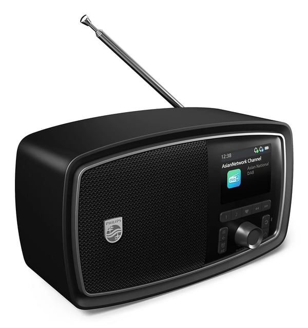 Philips TAV2000DB, Bärbar, Analog och digital, DAB, DAB+, FM, 5 W, TFT, 25 m