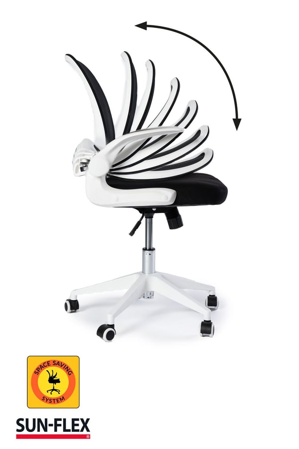 SUN-FLEX HIDEAWAY CHAIR, Pure White