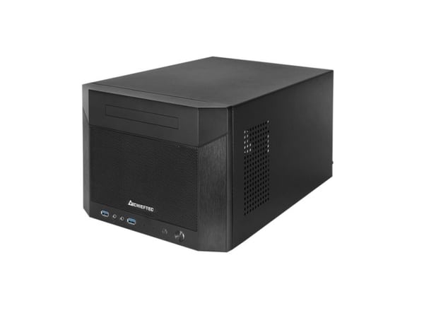 Chieftec Pro Cube Mini CN-01B-OP - ATX-hölje - ingen strömförsörjning (ATX) - svart - USB/ljud