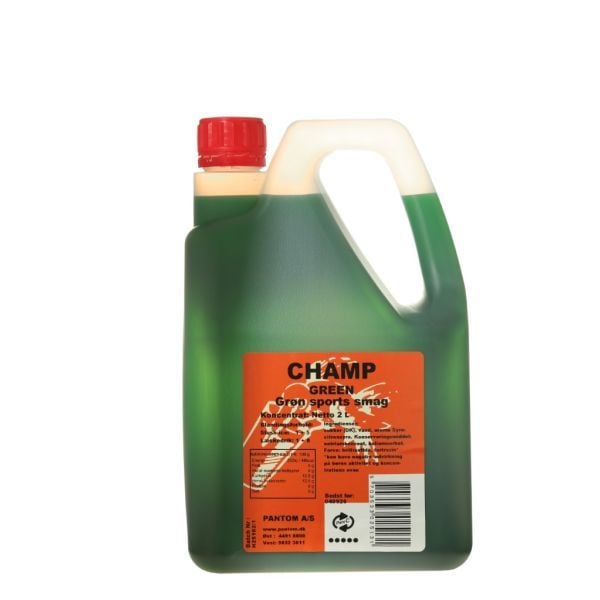Champ SlushIce Juice med Green Sports-smak - 2 liter.