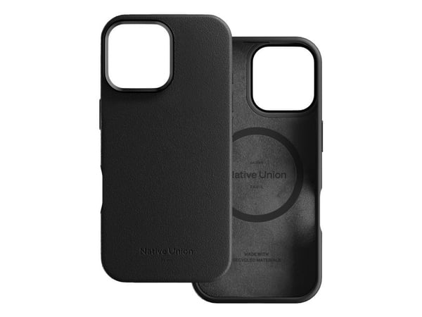 Native Union ACTCSE-BLK-NP24PM, Suojus, Apple, iPhone 16 Pro Max, 17,5 cm (6.9"), musta