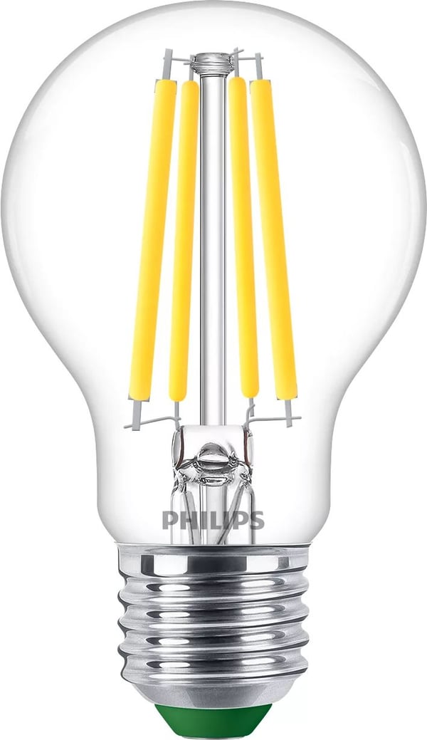 Philips Hehkulankalamppu, kirkas 75W A60 E27, 5,2 W, 75 W, E27, 1095 lm, 50000 h, Viileä valkoinen