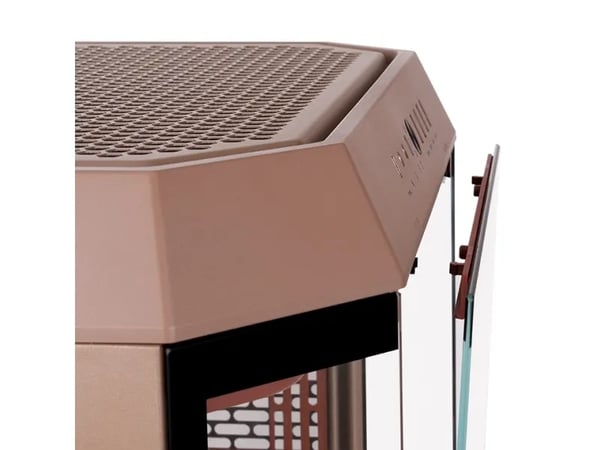 Thermaltake The Tower 600 PC-kabinett, ATX, 3 paneler i herdet glass, Gravel Sand