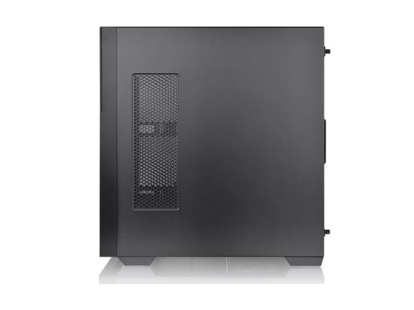 Thermaltake Divider 370 TG ARGB - Mid tower - utökad ATX - genomskinlig sidopanel (härdat glas) - ingen strömförsörjning (PS/2) - svart - USB/ljud