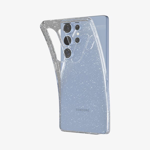 Spigen Liquid Crystal Glitter, Suojus, Samsung, Galaxy S25 Ultra, 17,5 cm (6.9"), Läpinäkyvä