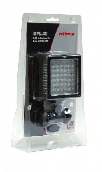 Reflecta RPL 49, 3,4 W, 49 lamppu(a), LED, 30 h, 460 lx, Musta