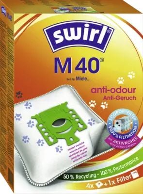 Swirl 4006508227648, Støv pose, Hvit, Grønn, 231 g, Boks, 240 mm, 166 mm