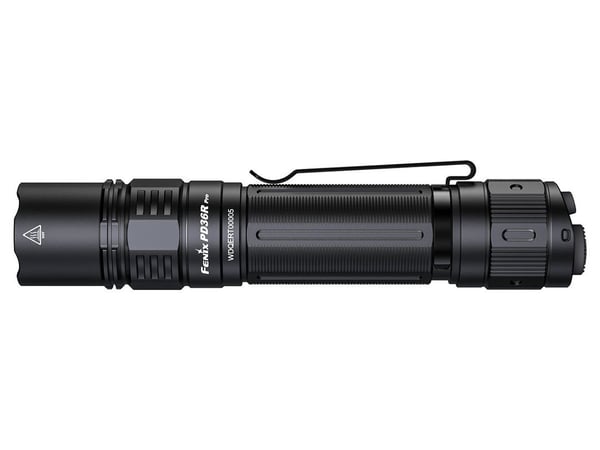 Fenix PD36PROBK, Lommelykt, Sort, Aluminium, Knapper, 2 m, IP68
