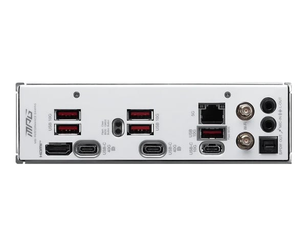 MSI MPG X870I EDGE TI EVO WIFI -emolevy AMD X870 AM5 mini-ITX DDR5
