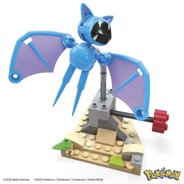 MEGA Pokémon Zubat''s Midnight Flight, Rakennuspakkaus, 6 vuosi/vuosia, Muovi, 61 kpl, 141,5 g