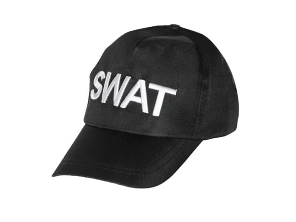 Boland 97045, Hatt til kostyme, Voksen, Alle kjønn, Polyester, Sort, Hvit, 83 g