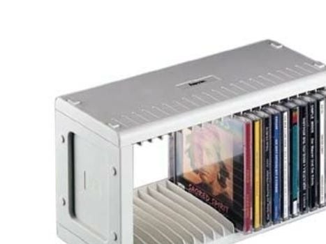 Hama CD Rack 20 (48402) CD/DVD-stativ, 20 CD/DVD-er, 289 x 157 x 125 mm, grå Hama CD Rack 20 (48402) CD/DVD-stativ, 20 CD/DVD-er, 289 x 157 x 125 mm, grå