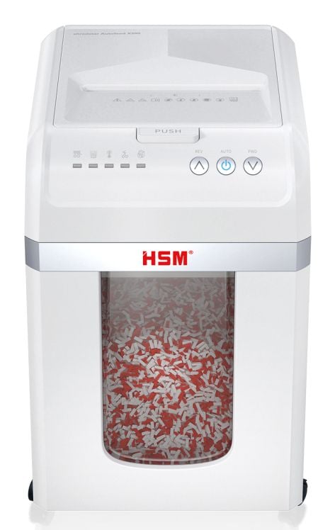 HSM 1035111, Partikelsnitt, 23 cm, 4 x 12 mm, 30 l, 52 dB, Knappar