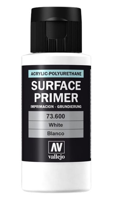 Vallejo 73.600, 60 ml, Valkoinen, Kiilto, Pullo
