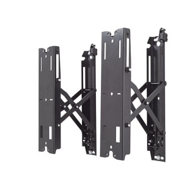 Chief Fusion Extra-Large Pull Out - Monteringskomponent (utdragbar väggmontering) - för LCD-display - svart - skärmstorlek: 55"-100" - för Chief XS...