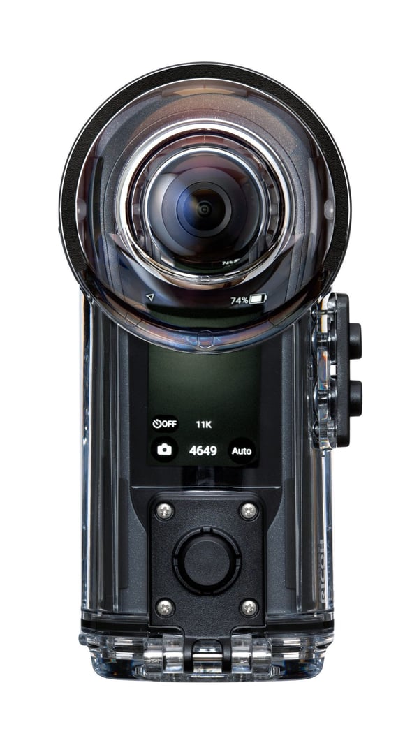 Ricoh TW2 vedenalainen kotelo Theta X:lle