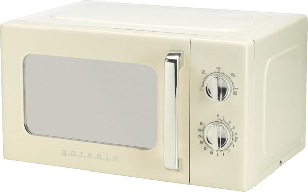 Gorenje MO20E1HRL solo-mikrobølgeovn 20 L 700 W, hvit/krem