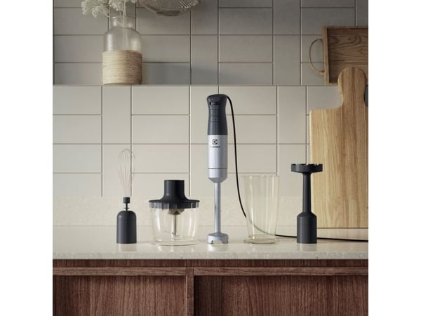 Electrolux E5HB2-8SS, Stavmixer, 0,7 l, Pulsfunktion, 1,5 m, 1000 W, Rostfritt stål