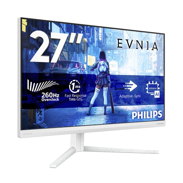 Philips 27M2C5501/00 skjerm 27" QHD 180 Hz VA, hvit
