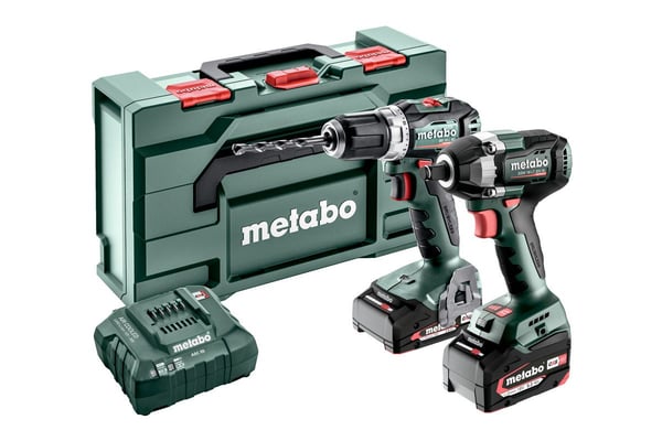 Metabo SET 2.9.2, Skrupistol, Pistolhåndtak, Sort, Grønn, Rød, 3050 RPM, 1,5 mm, 1,3 cm