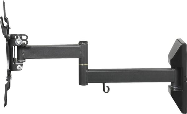 Vivanco VVTVFMOR43INCH25KG, 109,2 cm (43"), 25 kg, 75 x 75 mm, 200 x 200 mm, -15 - 5°, Sort