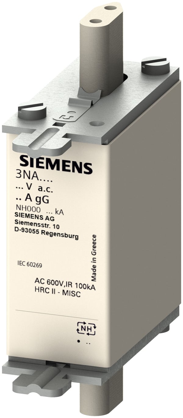 Siemens 3NA3807-6, 1 kpl, 65 mm, 62 mm, 84 mm, 129 g