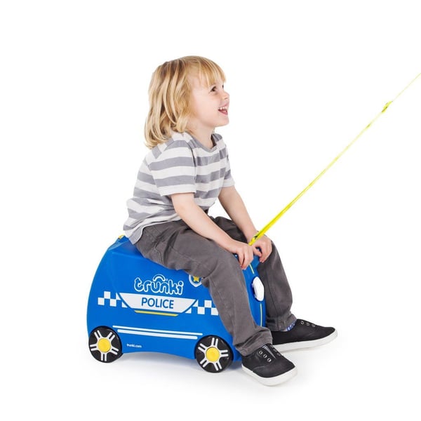 Trunki Barnekoffert Trunki Percy Politibil