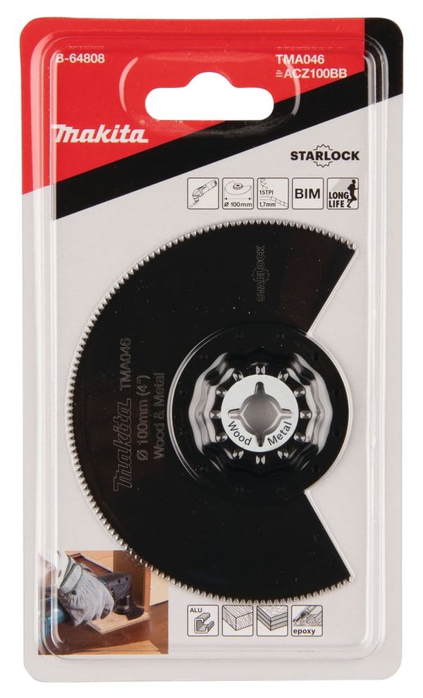 Makita TMA046 - Segmentsagblad - 100 mm