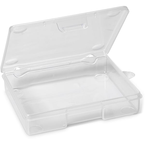 raaco Pocketbox, Eske for små deler, Polypropylen (PP), Gjennomsiktig, 0,5 kg, 119 mm, 95 mm