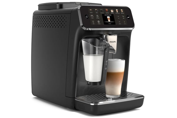 Philips Series 4400 EP4441 - Automatisk kaffemaskin med melkeskummer - 15 bar - svart