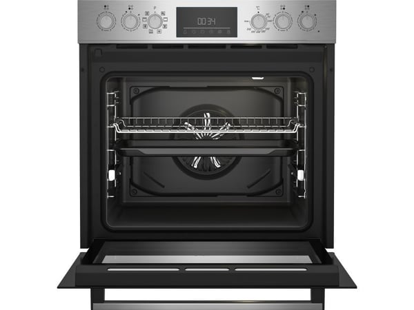 Beko BBUM12328X, Keraaminen, 4 alue(tta), Keraaminen lasi, Musta, Kosketus, 58 cm