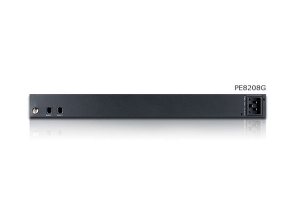 ATEN PE8208G eco PDU - Strømfordelerenhet (kan monteres i rack) - AC 100-240 V - 3840 watt - Ethernet 10/100 - inngang: IEC 60320 C20 - utgangskont...