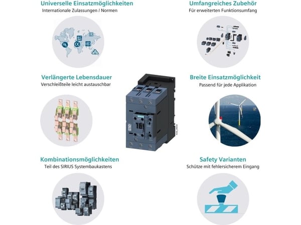 Siemens 3RT2047-3XB40-0LA2, 140 mm, 80 mm, 159 mm, 170 mm, 1,83 kg, 1 styck