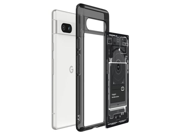 Spigen Ultra Hybrid Zero One, Etui, Google, Pixel 7a, 15,5 cm (6.1"), Lysegrå