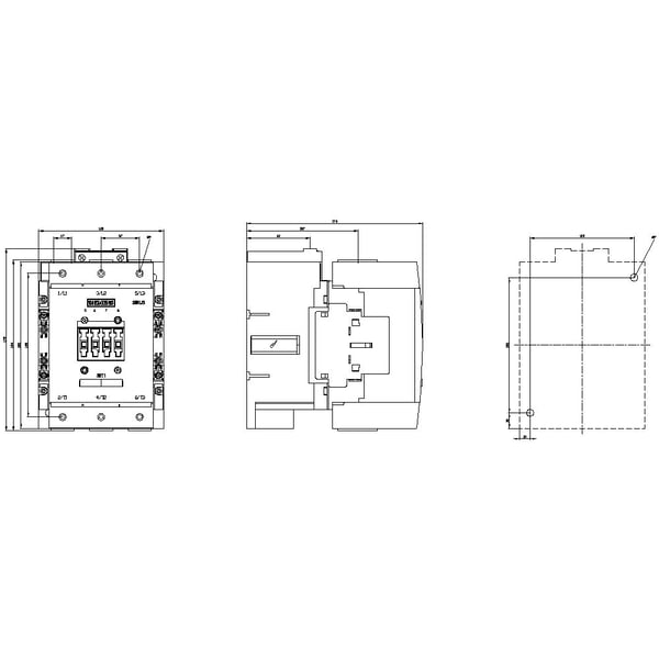 Siemens 3RT1054-1AR36 Tehonsuojaus 3 x katkaisija 1000 V/AC 1 kpl 1 kpl