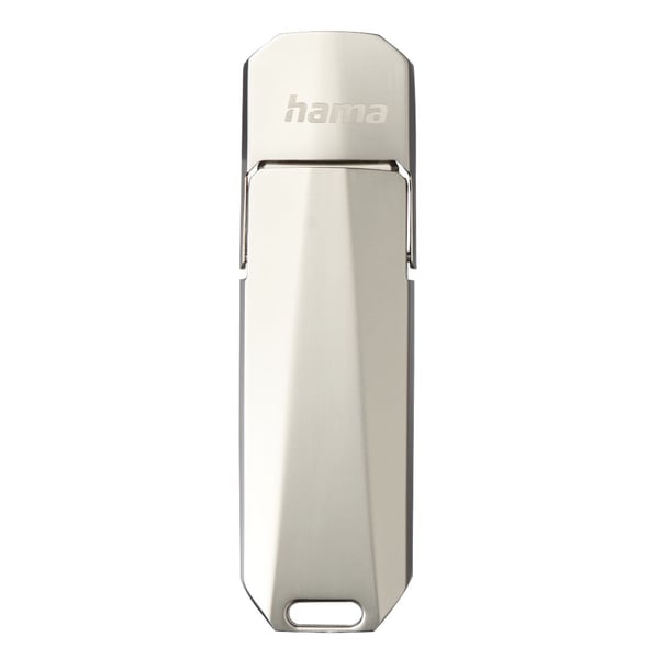 Hama Uni-C Deluxe, 128 GB, USB Type-C, 3.2 Gen 1 (3.1 Gen 1), Taittuva, Hopea
