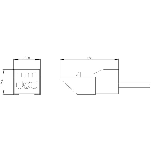 Siemens 3RV2917-5FA00 Virtakosketintarvike 1 kpl (L x K x S) 26 x 25 x 60 mm