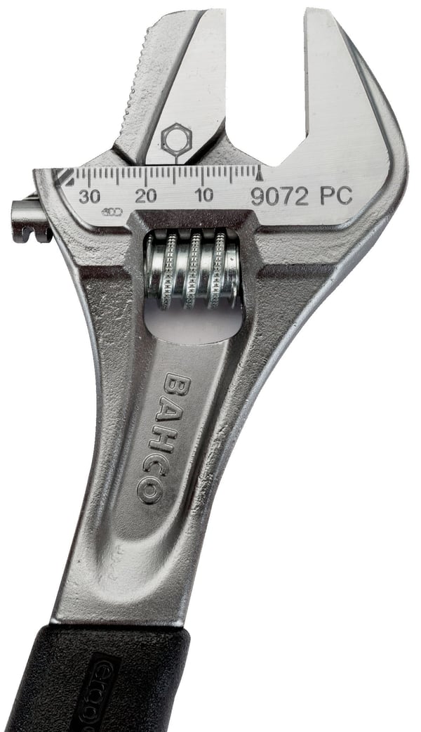 Bahco 9073 PC, 30,8 cm, Säädettävä mutteriavain
