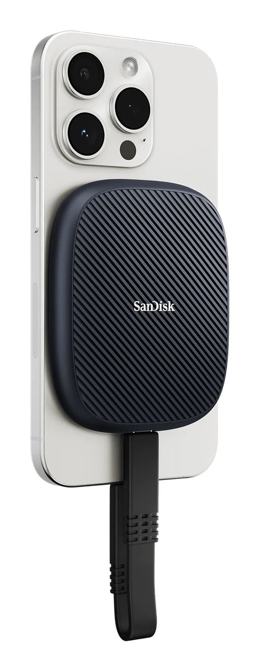SanDisk Phone - SSD - 1 TB - ekstern (bærbar) - USB 3.2 Gen 2 (USB-C kontakt)