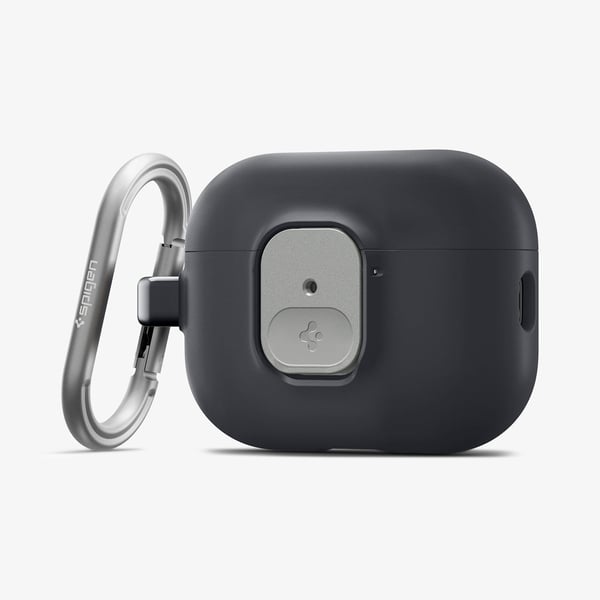 Spigen Nano Pop, Etui, Polykarbonat (PC), Silikon, Termoplastisk polyuretan (TPU), Svart
