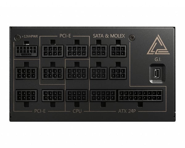 MSI MEG AI1300P PCIE5, 1300 W, 100–240 V, 50–60 Hz, 10 A, 5 A, aktiivinen