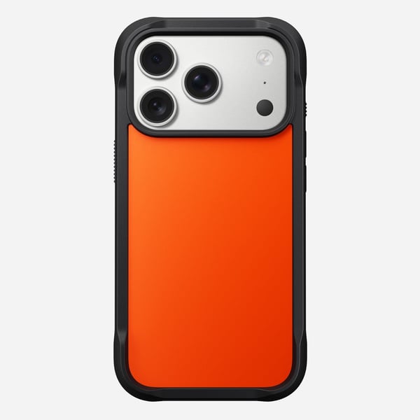 Nomad Rugged Case, Mobilskal, Apple, iPhone 17 Pro, 16 cm (6.3"), Orange