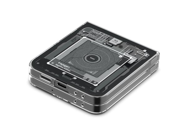 Spigen Air Skin Zero One - Baksidedeksel for mobiltelefon - polykarbonat, uretan - zero one - for Samsung Galaxy Z Flip6