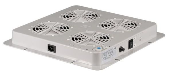 EFB Elektronik PRO-LFD02AT.TS, Kylfläkt, Inbyggd fläkt, 330 m³/h, Svart, Grå