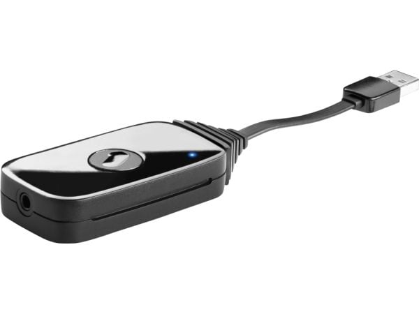 One For All TV:n äänen lähetin, Bluetooth, 3,5 mm, A2DP, apt-X,apt-x LL, SBC, 0,05%, 95 dB