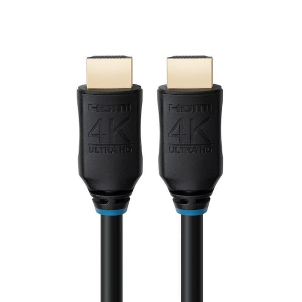 MicroConnect - High Speed - HDMI-kabel med Ethernet - HDMI hann til HDMI hann - 1.5 m - trippel beskyttelse - svart - innendørs, støtte for Dolby D...