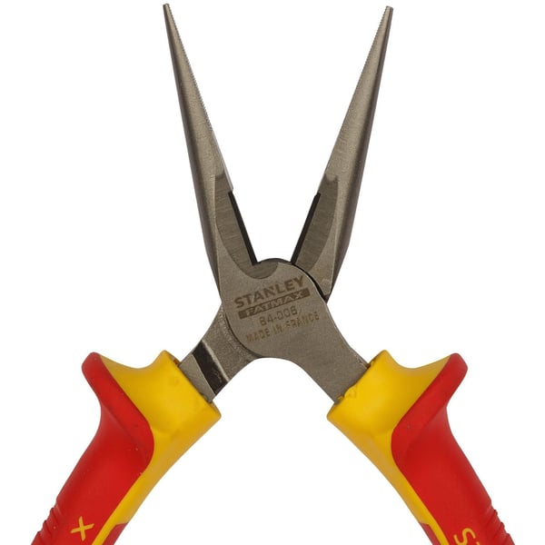 Stanley FATMAX 0-84-006, Pitkät lukituspihdit, 70 °C, Punainen, Keltainen, 1000 V, 160 mm, 163 g